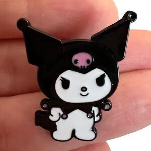 Kuromi Goth Bunny Enamel Pin